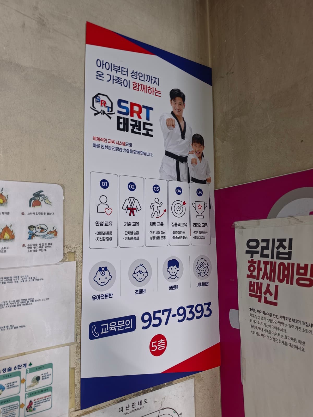 경기 파주시 SRT태권도 실사출력 시공 사진 7